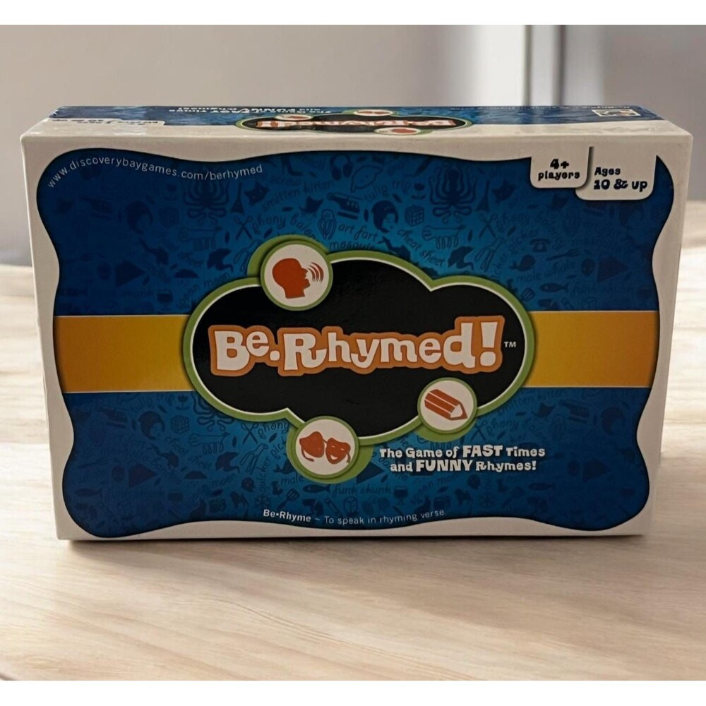 Be-Rhymed. The Game Of Fast Times And Funny Rhymes